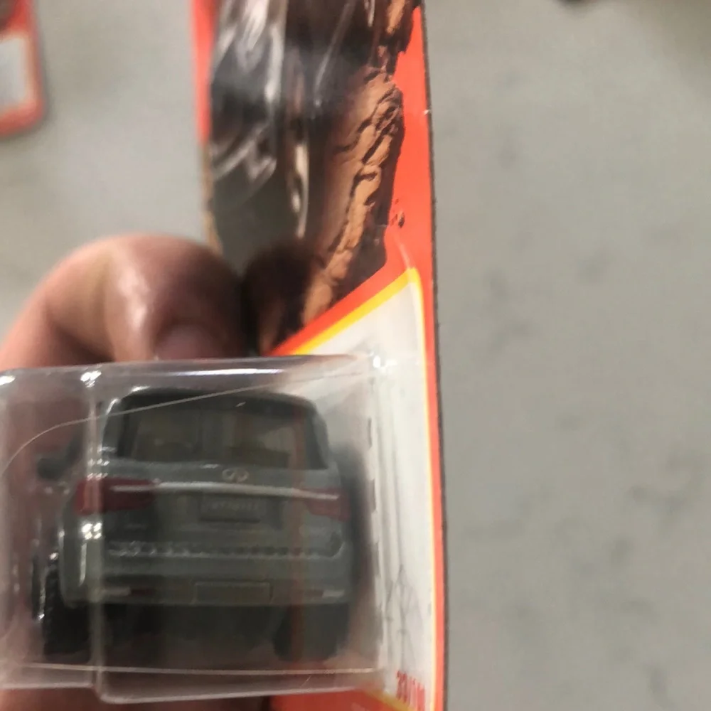 Matchbox Gray Infinity QX80 Toy Car